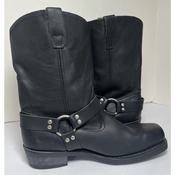 Cody James Harness Boots Black Leather Biker Motorcycle Men’s Size 15 main image 3